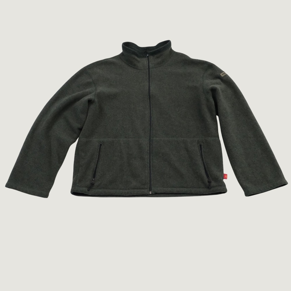 Polo Sport Fleece Jacket Mens Green Full Zip Gorpcore XL Vintage PRL